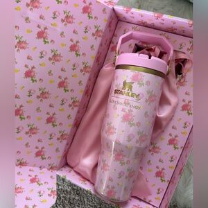 Stanley 1913 x LoveShackFancy IceFlow Flip Straw Tumbler 30 OZ in Ibiza Sunset